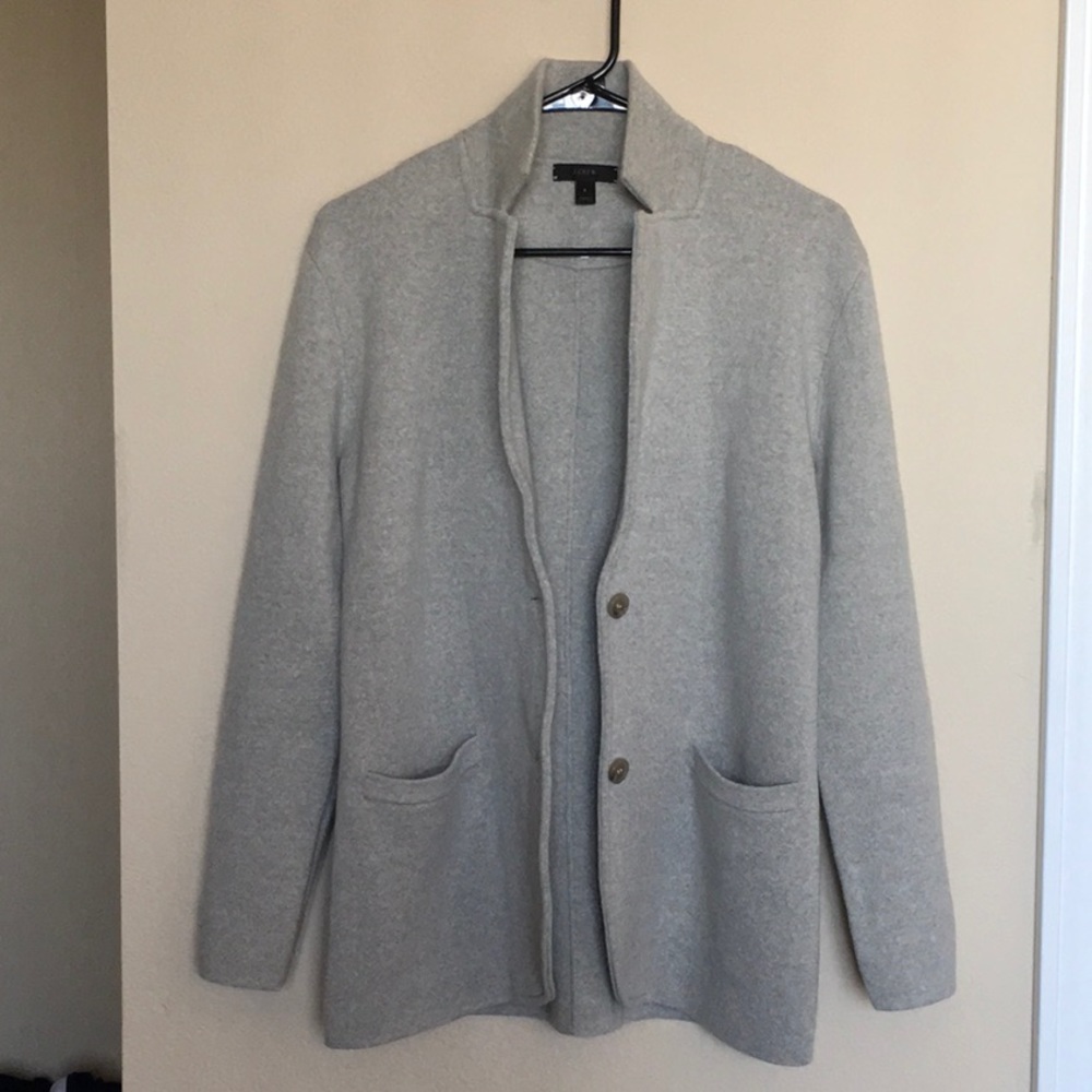J. Crew Sweater Blazer